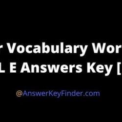 Vocabulary workshop level e unit 12 answers