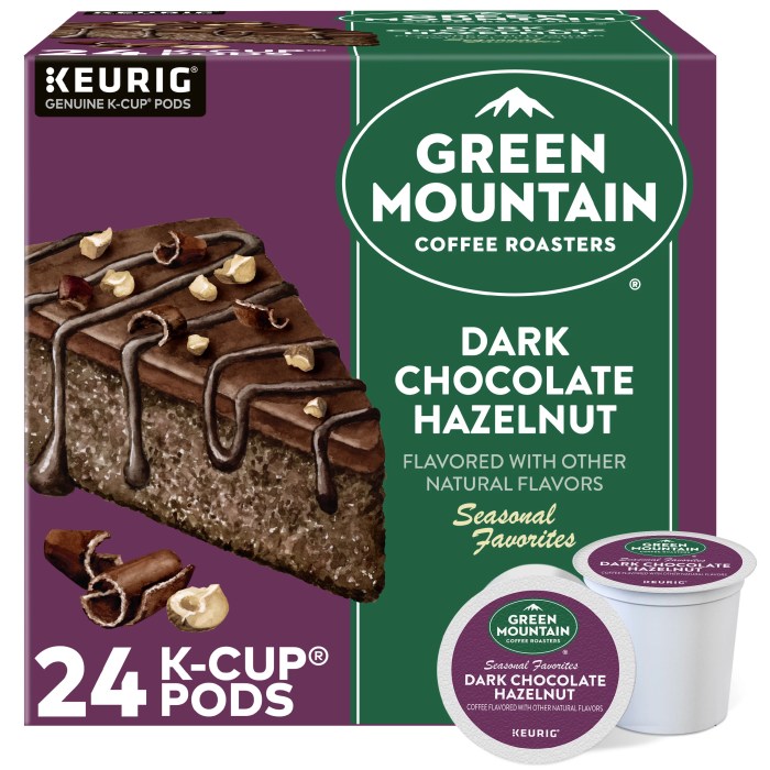 Coffee mountain green keurig cup roasters blend breakfast pack