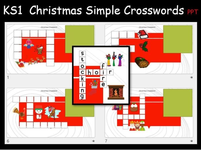 The science of christmas crossword answer key